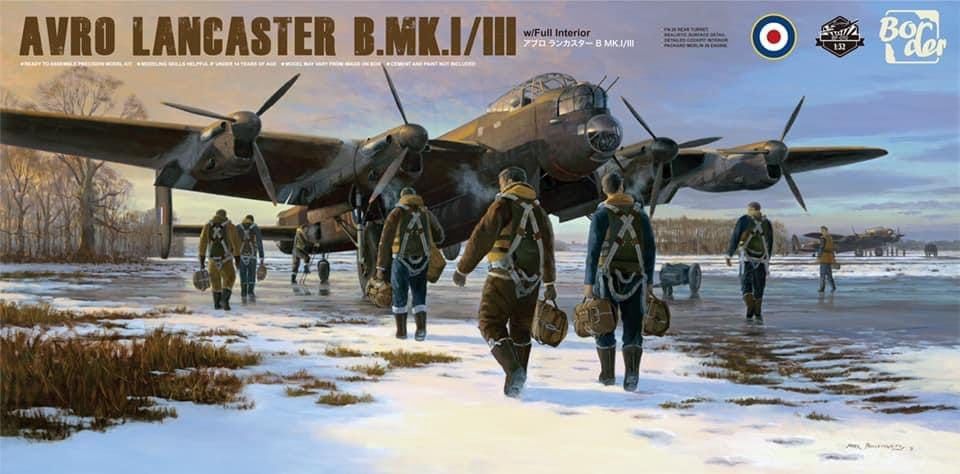Border 1/32 Avro Lancaster B Mk.I/III with Full Interior BF010