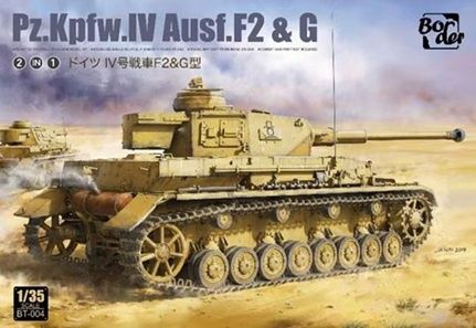 Border 1/35 Panzer Pz.Kpfw.IV Ausf.F2 &amp; G (2in1) BT004