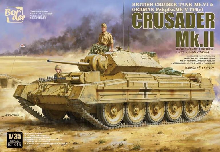 Border 1/35 British Crusader Mk.II BT015