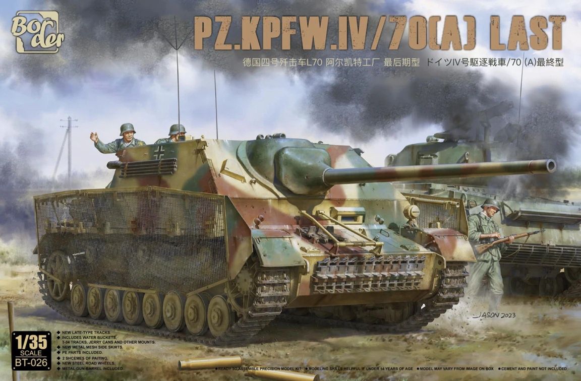 Border 1/35 Pz.Kpfw.IV/70(A) Final BT026