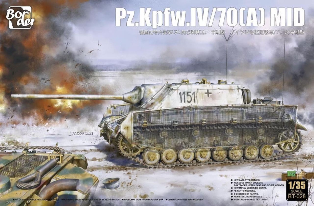 Border 1/35 Pz.Kpfw.IV/70(A) Mid BT028