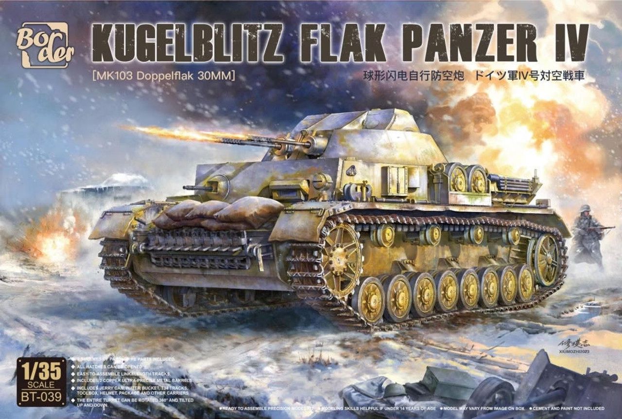 Border 1/35 Kugelblitz Flak Panzer IV BT039