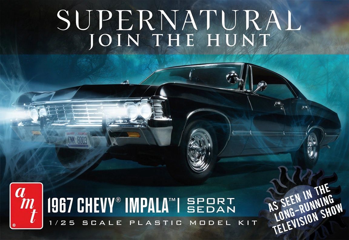 AMT 1/25 Supernatural 1967 Chevy Impala Sport Sedan 1124