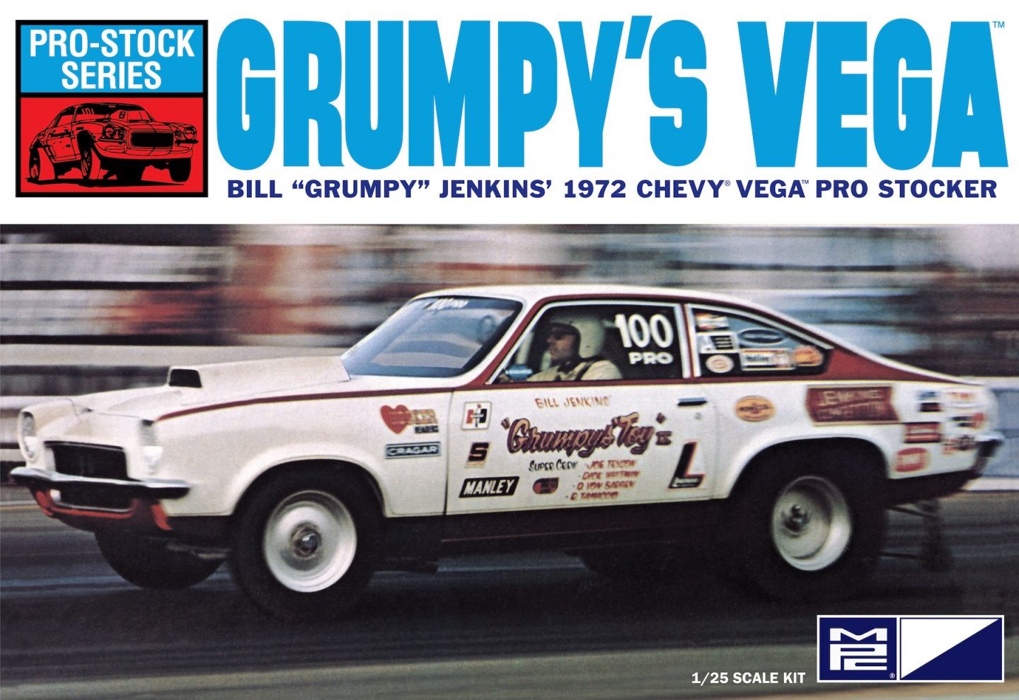 MPC 1/25 Grumpy&#39;s Vega 1972 Chevy Vega Pro Stocker 877