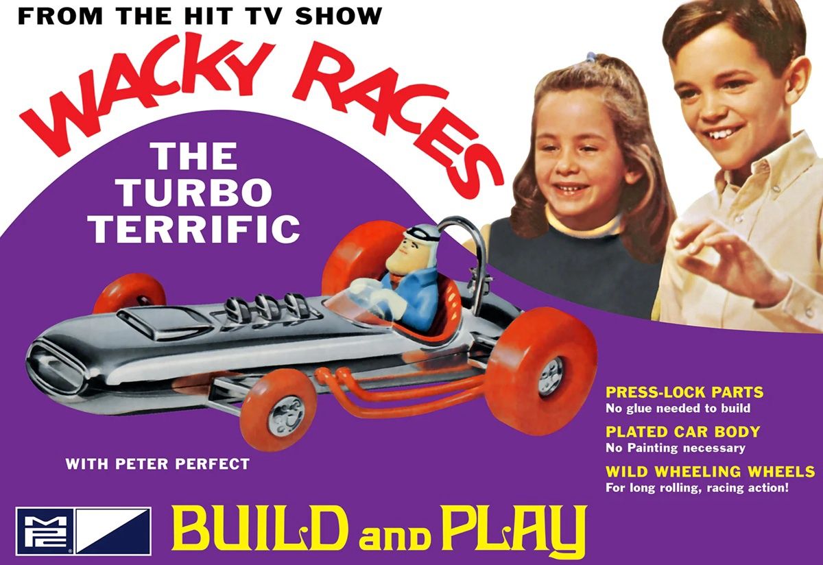 MPC  Wacky Races The Turbo Terrific Snap Fit 937