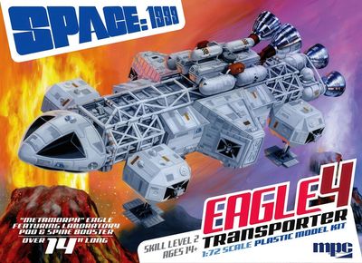 MPC 1/72 Space: 1999 Eagle4 Transporter &quot;Metamorph&quot; w/Lab Pod &amp; Spine Booster 979