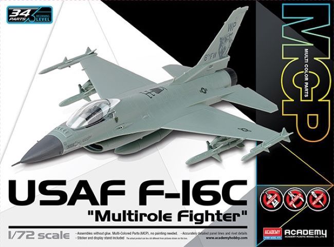 Academy 1/72 USAF F-16C &quot;Multirole Fighter&quot; MCP ACY12541