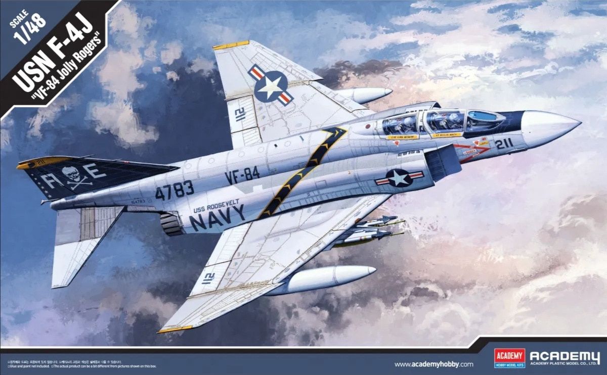 Academy 1/48 F-4J &quot;VF-84 Jolly Rogers&quot; ACY12305