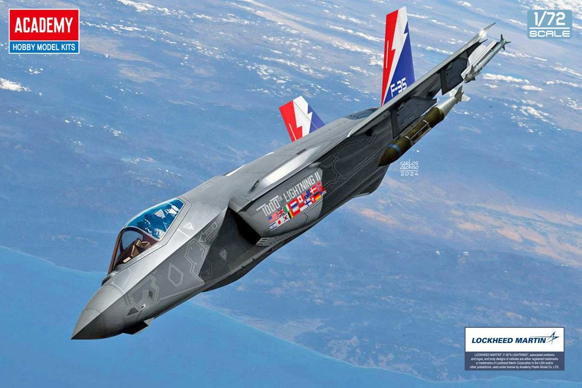 Academy 1/72 F-35A Lighting II &quot;1000th&quot; ACY12591