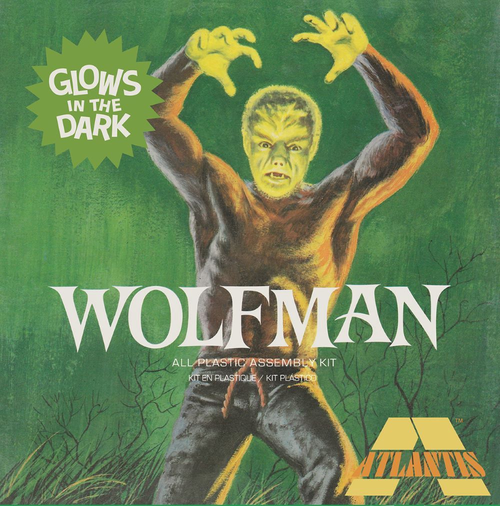 Atlantis 1/8 Wolfman Glow-in-the-Dark (formerly Aurora) 450