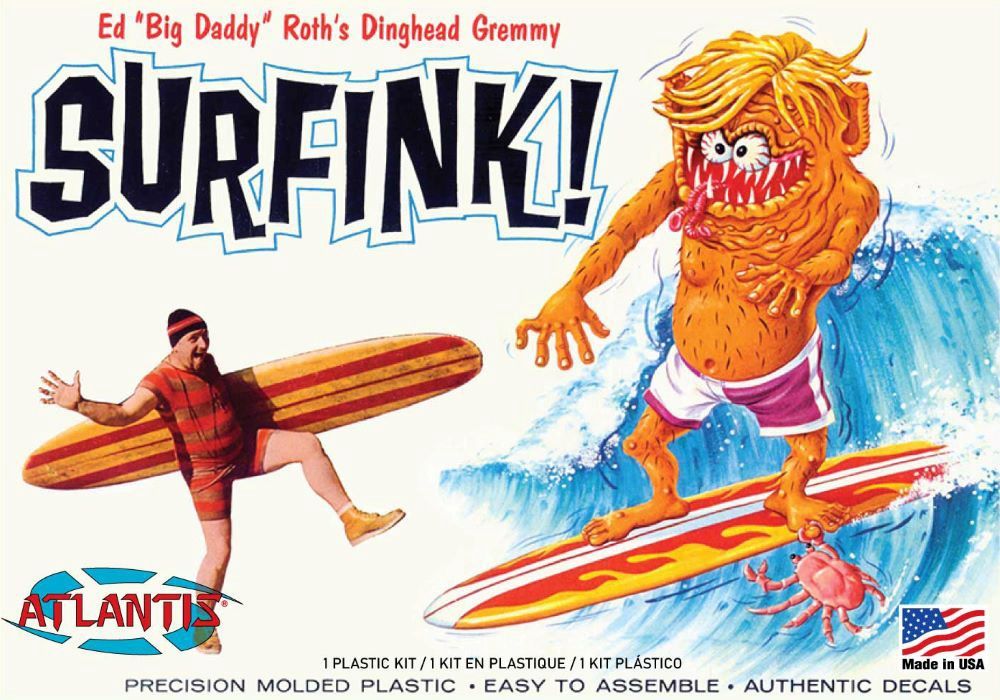 Atlantis  Ed &quot;Big Daddy&quot; Roth&#39;s Dinghead Gremmy Surfink! 1306
