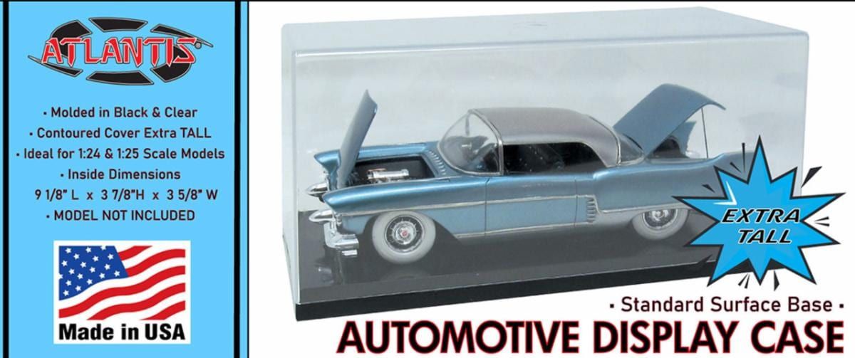 Atlantis 1/24 Auto Display Case w/Standard Surface Base 1013