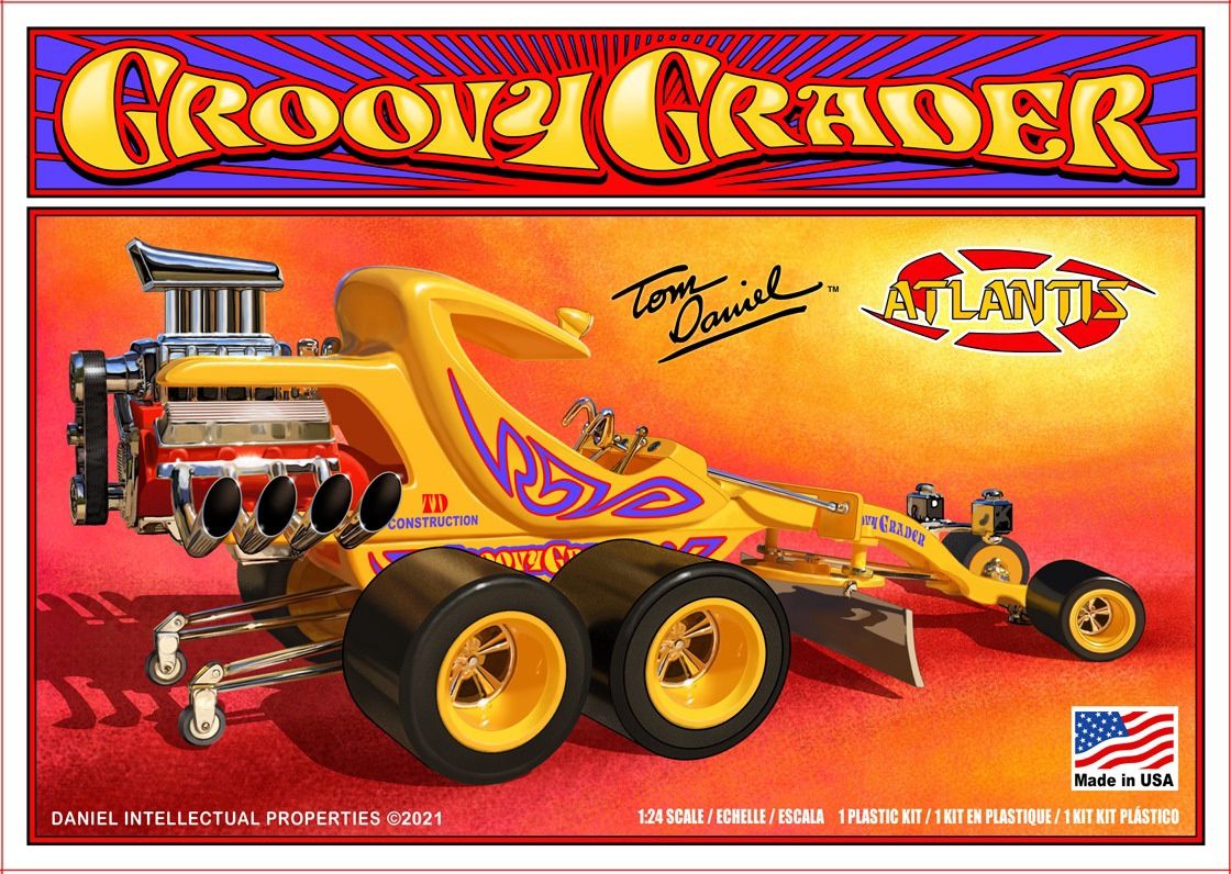 Atlantis 1/24 Groovy Grader Tom Daniel 5697