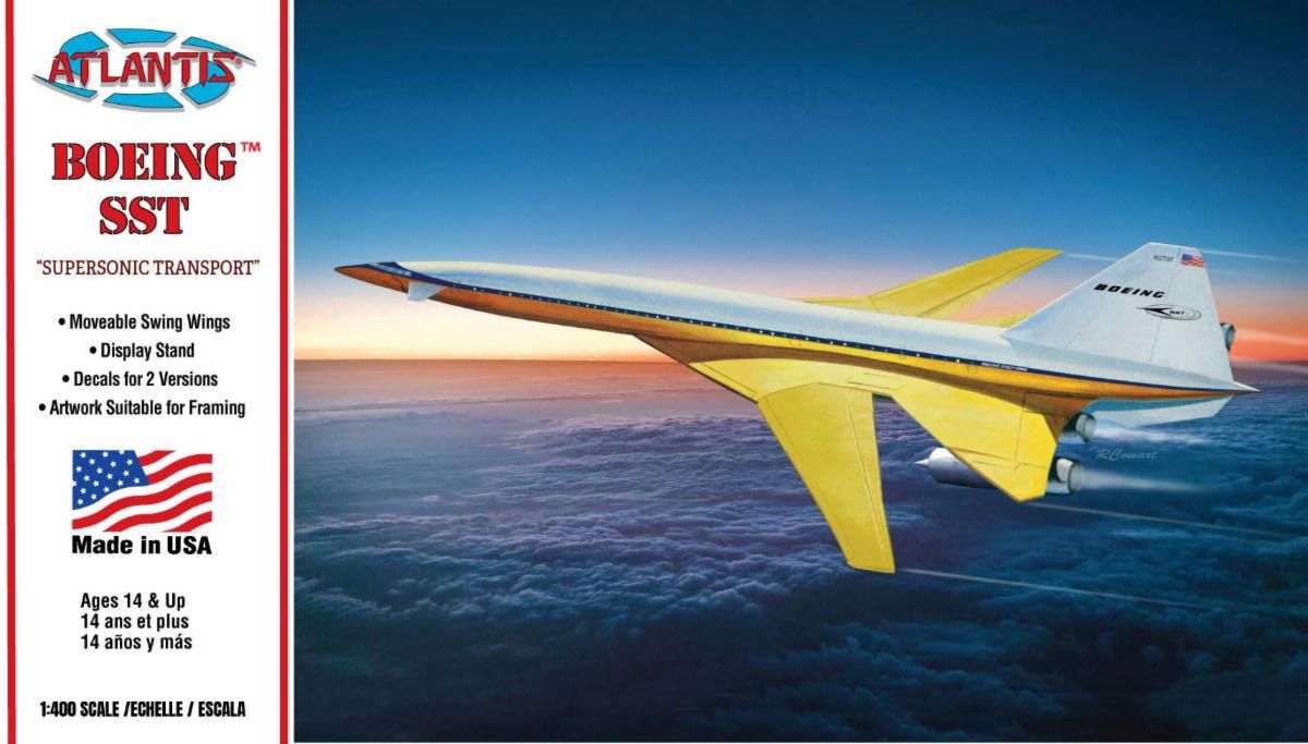 Atlantis 1/400 Boeing SST Supersonic Transport 6815