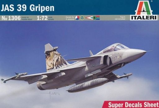 Italeri 1/72 Saab JAS 39 Gripen 1306