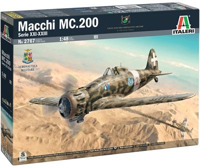 Italeri 1/48 Macchi MC.200 &quot;Saetta&quot; Series XXI-XXIII 2767