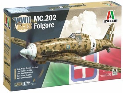 Italeri 1/72 Macchi MC.202 Folgore WWII Aces 1481