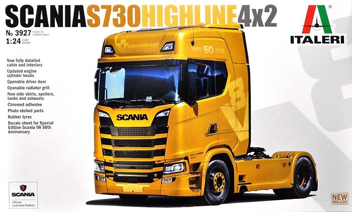 Italeri 1/24 Scania S730 Highline 4x2 3927