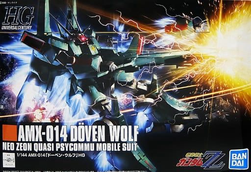 Bandai 1/144 HG #173 AMX-014 &quot;Doven Wolf&quot; Neo Zeon Quasi Psycommu Mobile Suit 5062914