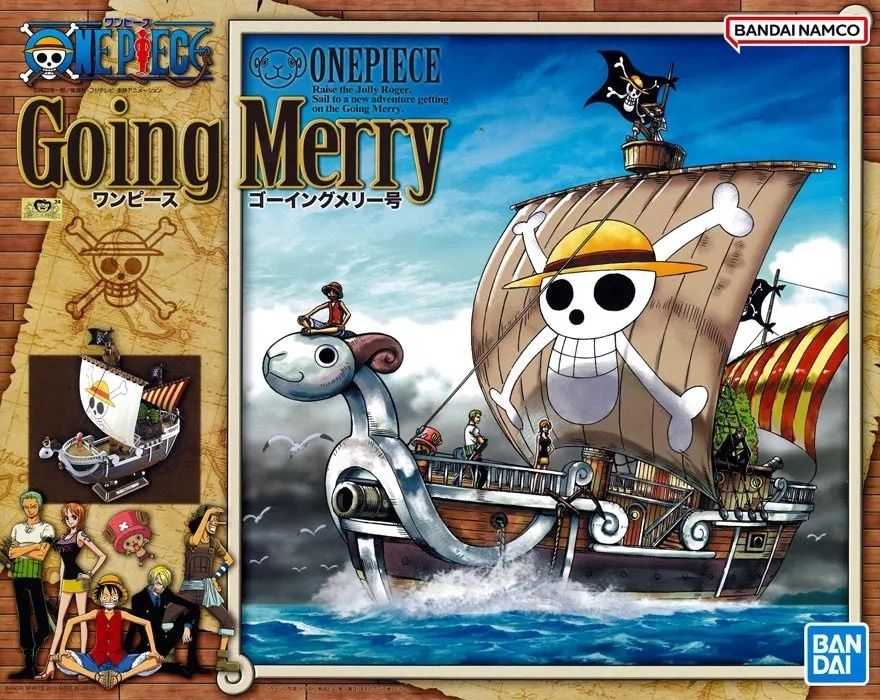 Bandai One Piece Going Merry Model Ship &#39;One Piece&#39; 5063944