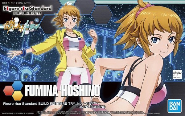 Bandai  Figure-rise Standard Build Fighters Try Fumina Hoshino 5060435