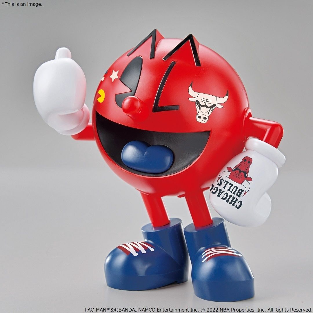 Bandai  Entry Grade Pac-Man Chicago Bulls NBA Model Kit 5063216