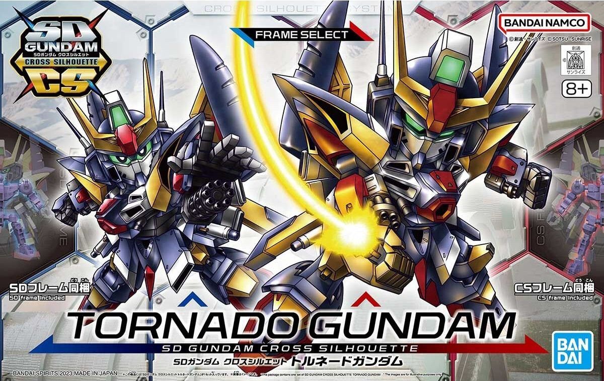 Bandai  SD Gundam Cross Silhouette Tornado Gundam 5065117