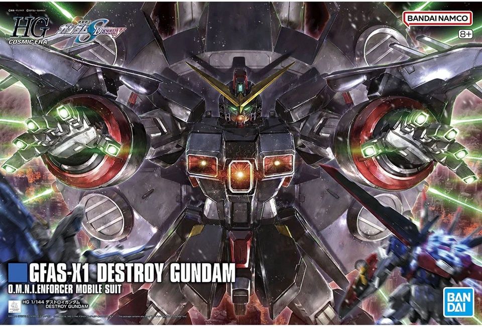 Bandai 1/144 HGCE #246 GFAS-X1 Destroy Gundam O.M.N.I. Enforcer Mobile Suit 5066297