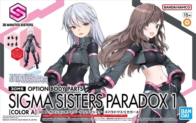 Bandai  30MS / THE iDOLM@STER Shiny Colors Option Body Parts Sigma Sisters Paradox 1 [Color A] 5067418