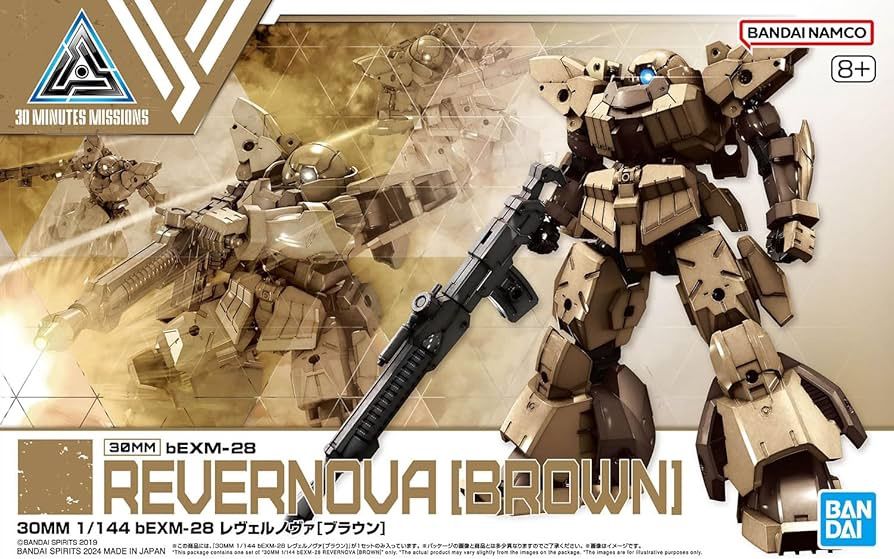 Bandai 1/144 30MM / 30Minutes Missions bEXM-28 Revernova [Brown] 5066684