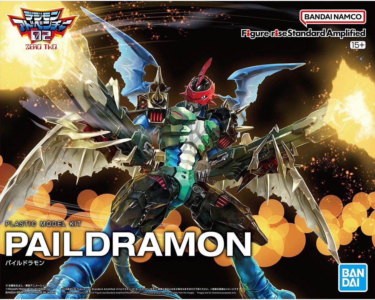 Bandai  Digimon Adventure 02 Paildramon 5067180