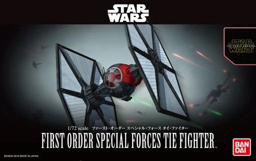 Bandai 1/72 Star Wars First Order Special Forces TIE Fighter 5069224