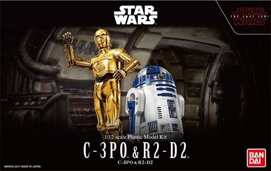 Bandai 1/12 Star Wars C-3PO &amp; R2-D2