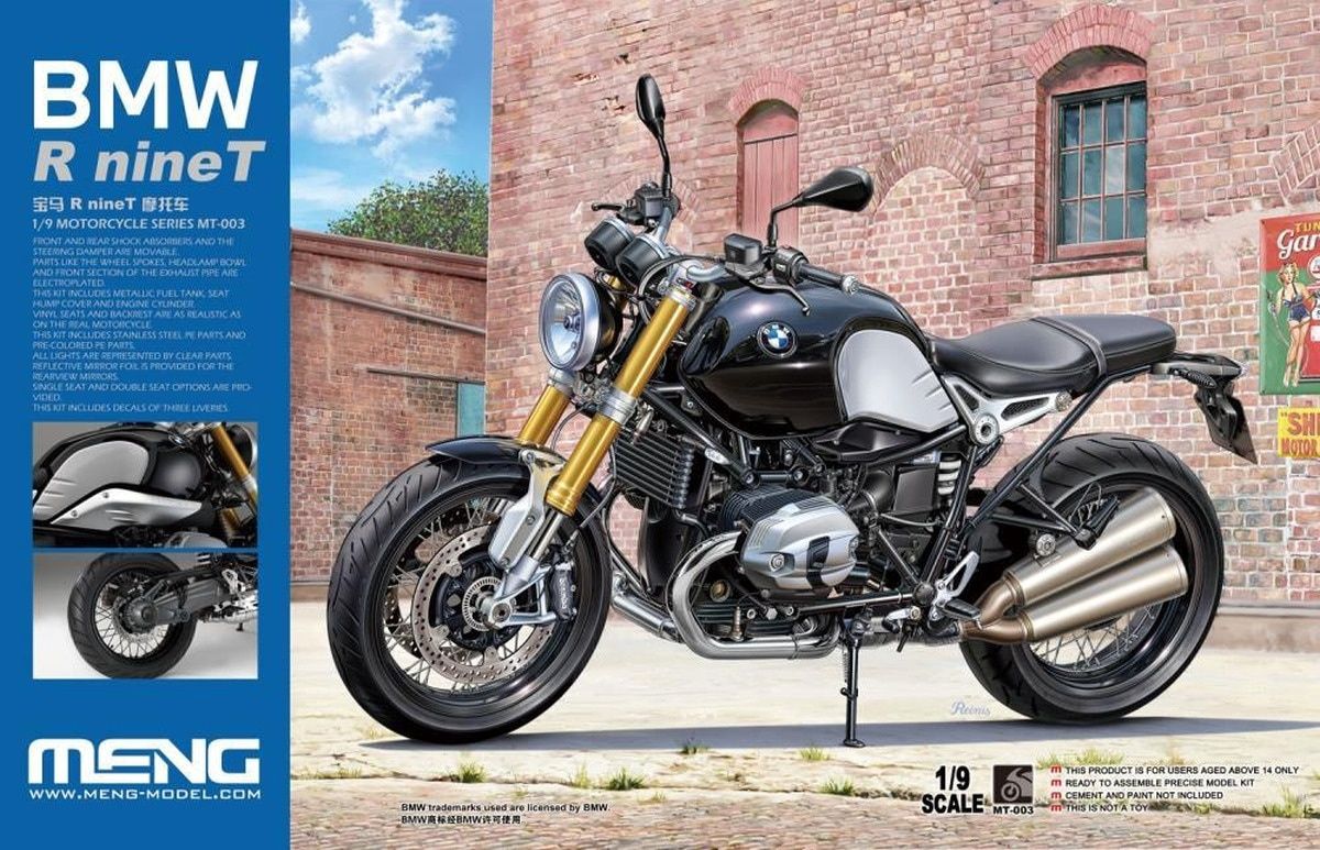 Meng 1/9 BMW R nineT MT-003