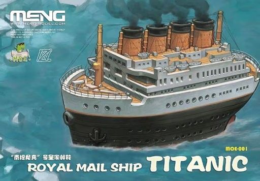 Meng Egg Royal Mail Ship Titanic MOE-001