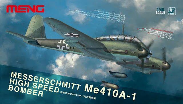 Meng 1/48 Messerschmitt Me 410A-1 High Speed Bomber LS-003
