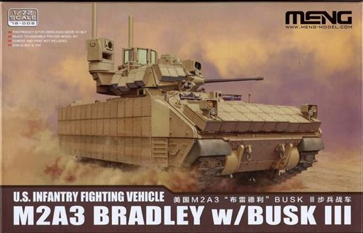 Meng 1/72 M2A3 Bradley w/ BUSK III 72005