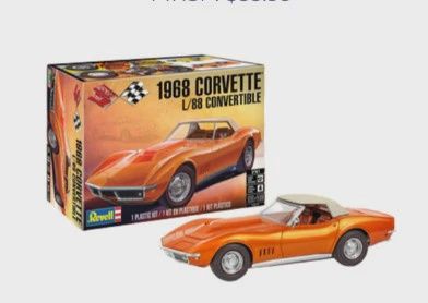 Revell 1/25 &#39;68 Corvette L-88 Roadster 14572