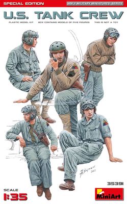 MiniArt 1/35 U.S. Tank Crew Special Edition 35391