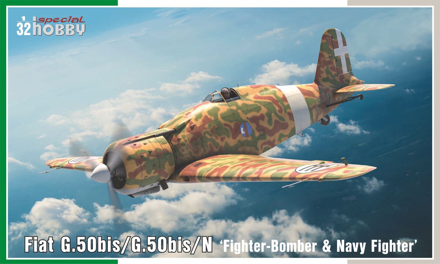 Special Hobby 1/32 Fiat G.50bis/G.50bis/N ‘Fighter-Bomber &amp; Navy Fighter’ 32089