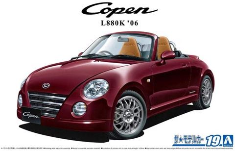 Aoshima 1/24 Daihatsu Copen L880K &#39;06 058299