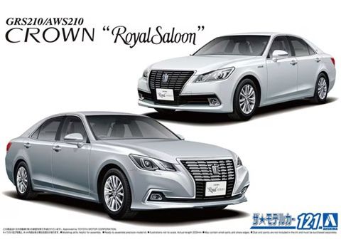 Aoshima 1/24 Toyota GRS210/AWS210 Crown Royal Saloon Early / Late 059524