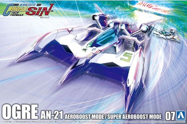 Aoshima 1/24 Cyber Formula Sin Ogre AN-21 Aero Boost Mode / Super Aero Boost Mode 059098