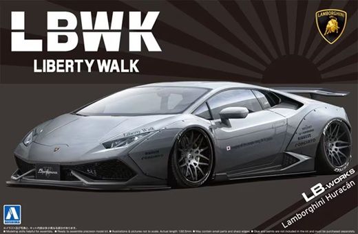 Aoshima 1/24 LB-Works Lamborghini Huracán 059906