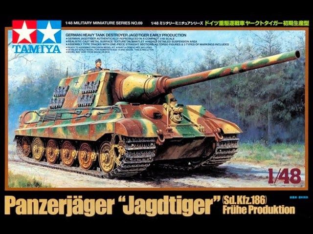 Tamiya 1/48 Panzerjäger &quot;Jagdtiger&quot; (Sd.Kfz.186) Frühe Produktion 32569