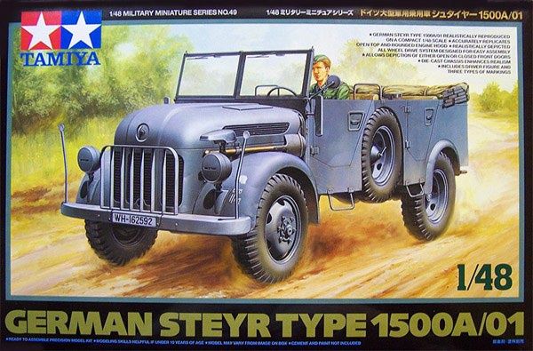 Tamiya 1/48 German Steyr Type 1500A/01 32549