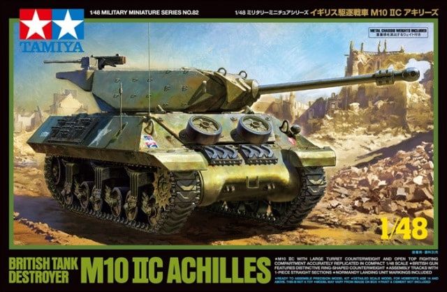 Tamiya 1/48 British Tank Destroyer M10 IIC Achilles 32582