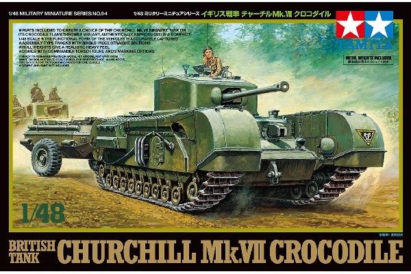 Tamiya 1/48 British Tank Churchill Mk. VII Crocodile 32594