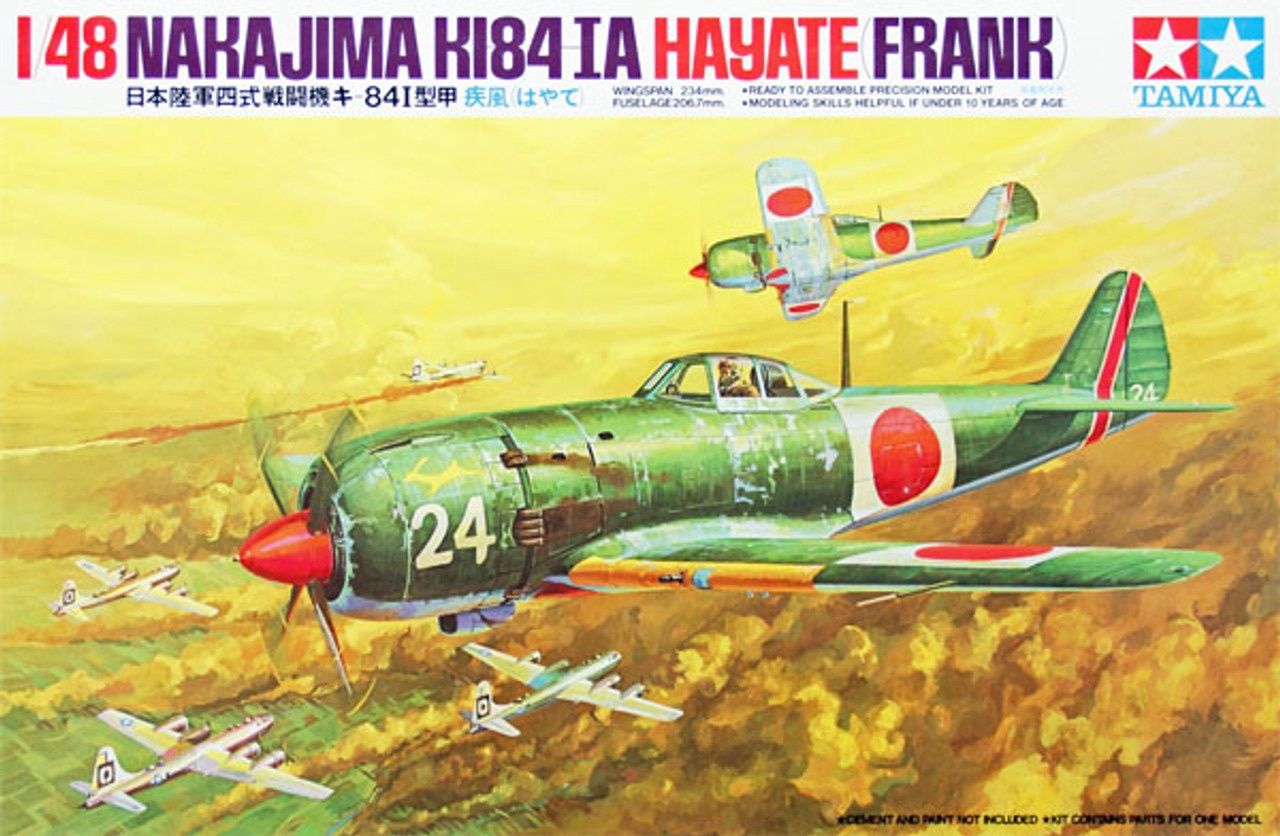 Tamiya 1/48 Nakajima Ki-84 I-A Hayate (Frank) 61013