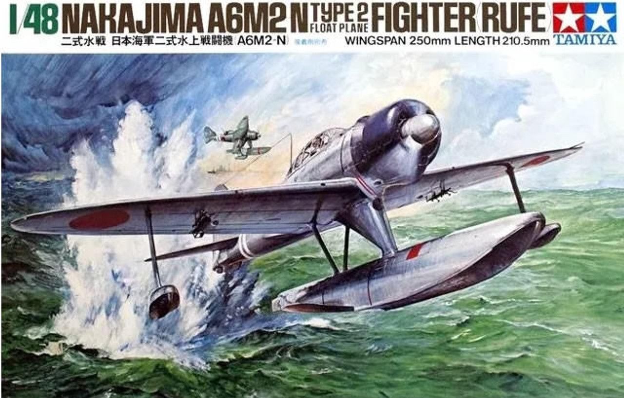 Tamiya 1/48 Nakajima A6M2-N Type 2 Floatplane Fighter (Rufe) 61017